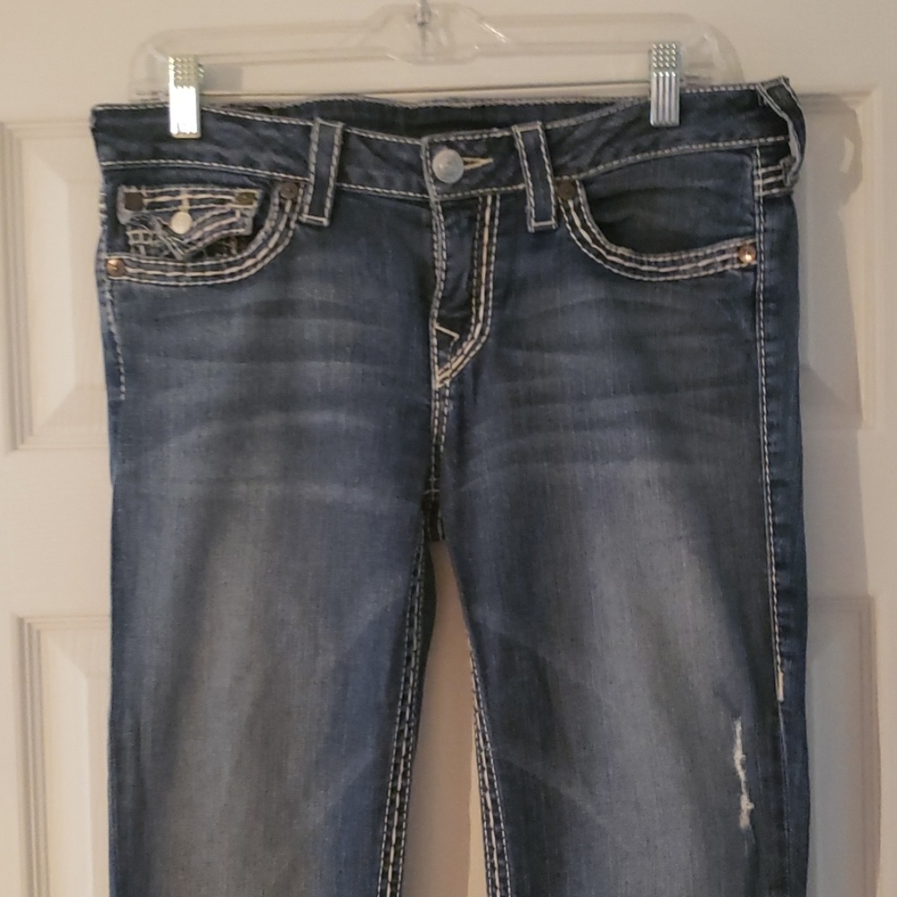 True Religion ladies high rise bootcut jeans